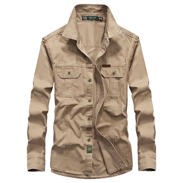 autumn shirt men's long sleeve large size business men's wear solid color casual men's labor shirt b1388, Tan;black
autumn shirt men's long sleeve large size business men's wear solid color casual men's labor shirt b1388, Tan;black