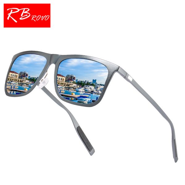 rbrovo 2018 square polarized pilot sunglasses men goggle classic sun glasses aluminium magnesium hd uv400 lunette soleil homme, White;black
rbrovo 2018 square polarized pilot sunglasses men goggle classic sun glasses aluminium magnesium hd uv400 lunette soleil homme, White;black