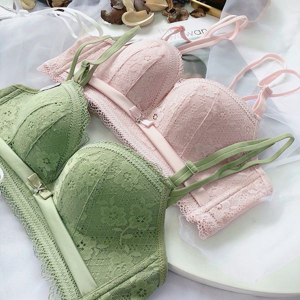 bras sets roseheart women fashion green pink lace bralette cotton panties bra lingerie wireless underwear, Red;black
bras sets roseheart women fashion green pink lace bralette cotton panties bra lingerie wireless underwear, Red;black