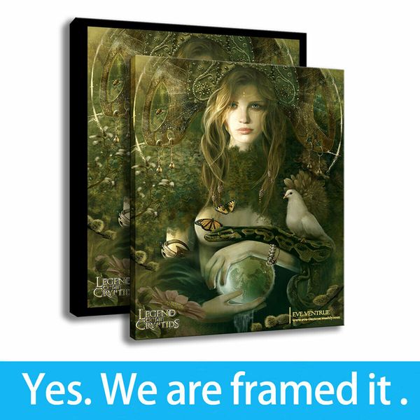 framed painting art goddess of earth hd print on canvas poster living room decor - ready to hang - framed
framed painting art goddess of earth hd print on canvas poster living room decor - ready to hang - framed