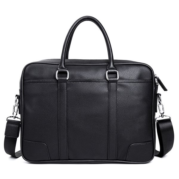 

new men's business casual men crossbody bag fashion pu shoulder bag briefcase large capacity men's commuter handbag