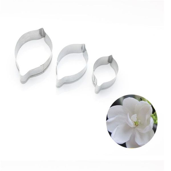 3pc/set jasmin petal cookie cutter fondant cake mold flower stainless steel weeding cake decorating tools baking pastry kitchen 
3pc/set jasmin petal cookie cutter fondant cake mold flower stainless steel weeding cake decorating tools baking pastry kitchen