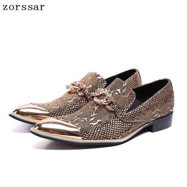 zorssar} gold silver men formal shoes genuine leather metal toe oxford shoes for men dress wedding party size 46, Black
zorssar} gold silver men formal shoes genuine leather metal toe oxford shoes for men dress wedding party size 46, Black