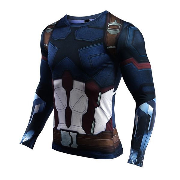 avengers 3 captain america 3d t shirts men compression shirts long sleeve cosplay costume gyms fitness tshirt crossfit male y190506, White;black
avengers 3 captain america 3d t shirts men compression shirts long sleeve cosplay costume gyms fitness tshirt crossfit male y190506, White;black