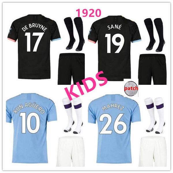 kids footbal kit19/20 kun aguero soccer jersey kids 2019 2020 football kit sane mahrez silva de bruyne football shirt, Black
kids footbal kit19/20 kun aguero soccer jersey kids 2019 2020 football kit sane mahrez silva de bruyne football shirt, Black