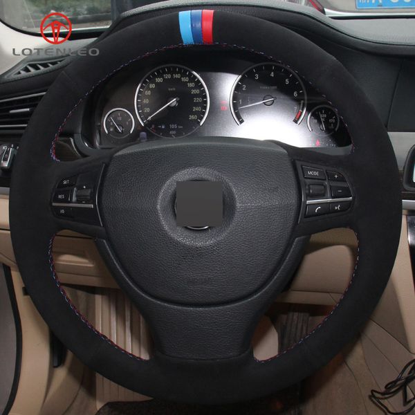 lqtenleo black suede diy hand-stitched car steering wheel cover for f10 523li 525li 2009 730li 740li 750li
lqtenleo black suede diy hand-stitched car steering wheel cover for f10 523li 525li 2009 730li 740li 750li