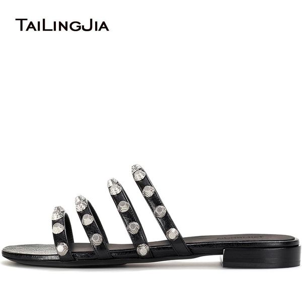 women black giant studded sandals studs slides red beach shoes strappy slippers vacation flats mules large size wholesale 2019 ing
women black giant studded sandals studs slides red beach shoes strappy slippers vacation flats mules large size wholesale 2019 ing