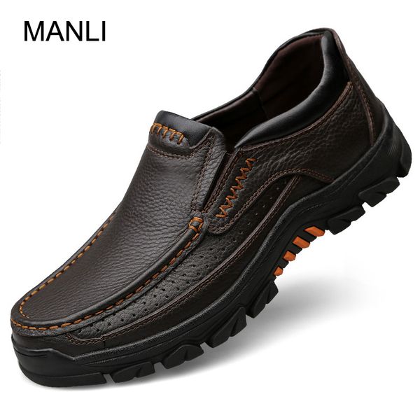 2020 new genuine leather shoes men soft cow leather casual shoes male footwear black brown slip-on cowhide loafers
2020 new genuine leather shoes men soft cow leather casual shoes male footwear black brown slip-on cowhide loafers