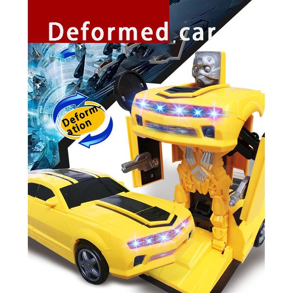 car electric deformation car toy luminous sounding car human deformation robot model children's toys
car electric deformation car toy luminous sounding car human deformation robot model children's toys