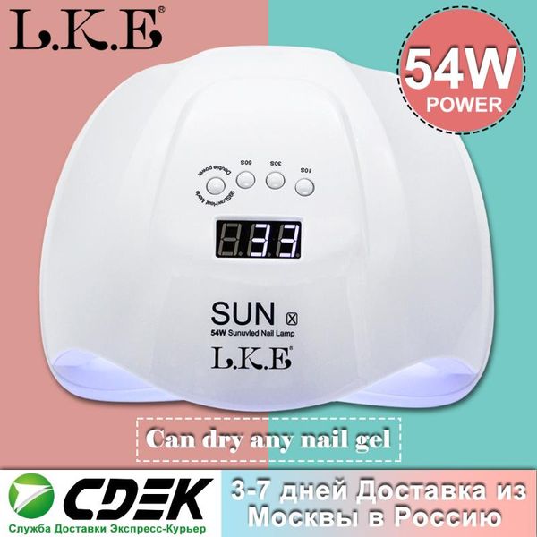 lke 54w led uv nail lamp with 36 leds dual manicure nail dryer for gel polish lamp 30s/60s/90s auto sensor manicure tools
lke 54w led uv nail lamp with 36 leds dual manicure nail dryer for gel polish lamp 30s/60s/90s auto sensor manicure tools