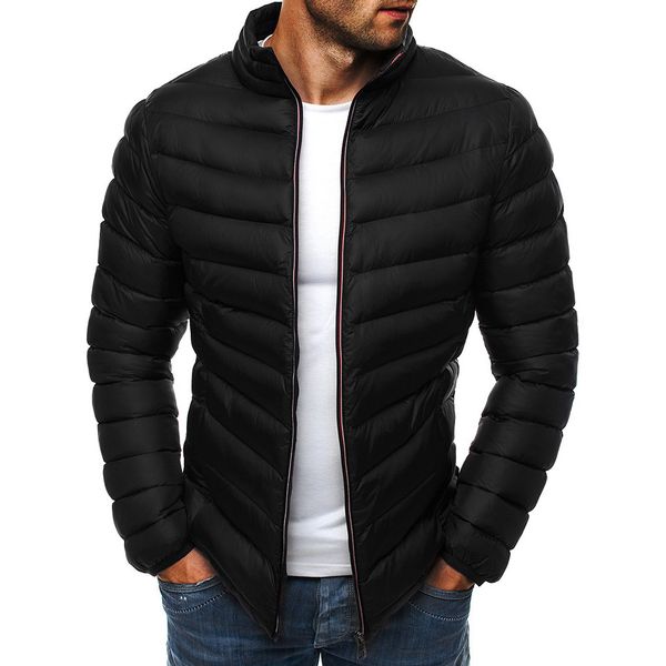 men's down & parkas tide winter parka men autumn zipper jacket pockets light coats, Black
men's down & parkas tide winter parka men autumn zipper jacket pockets light coats, Black