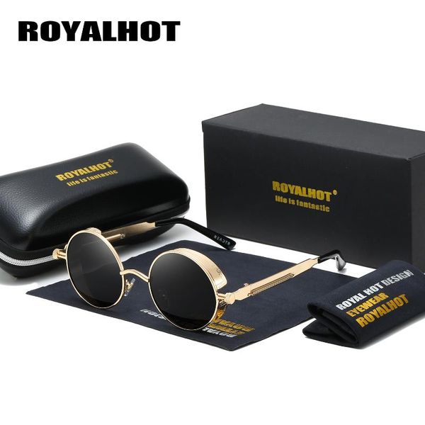 royalmen women polarized aloy round retro frame sunglasses driving sun glasses shades oculos masculino male p1008, White;black
royalmen women polarized aloy round retro frame sunglasses driving sun glasses shades oculos masculino male p1008, White;black