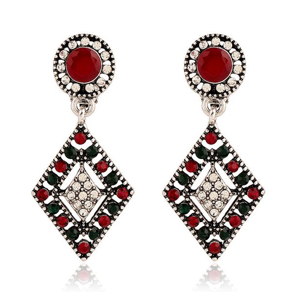 luokey antique alloy hollow bohemia hanging earrings geometric rhinestone ethnic dangle drop earrings for women female jewellery, Silver
luokey antique alloy hollow bohemia hanging earrings geometric rhinestone ethnic dangle drop earrings for women female jewellery, Silver