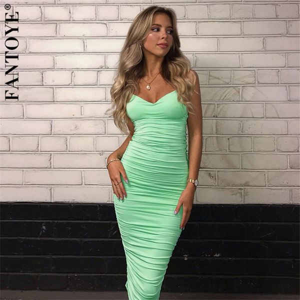 fantoye elegant mint ruched women's party dress 2020 new backless bodycon dress femme double layer pleated dresses vestidos, Black;gray
fantoye elegant mint ruched women's party dress 2020 new backless bodycon dress femme double layer pleated dresses vestidos, Black;gray