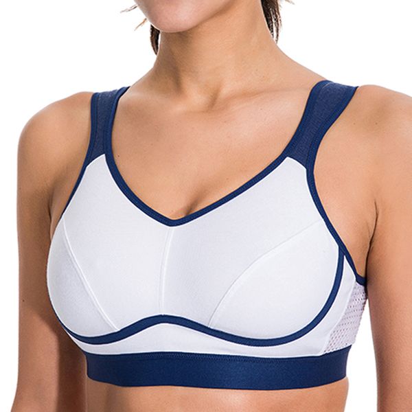 womens sports bra bounce control plus size high impact support anti-sweat workout running sports bra 44 b c d dd e f 5 colors, White;black
womens sports bra bounce control plus size high impact support anti-sweat workout running sports bra 44 b c d dd e f 5 colors, White;black
