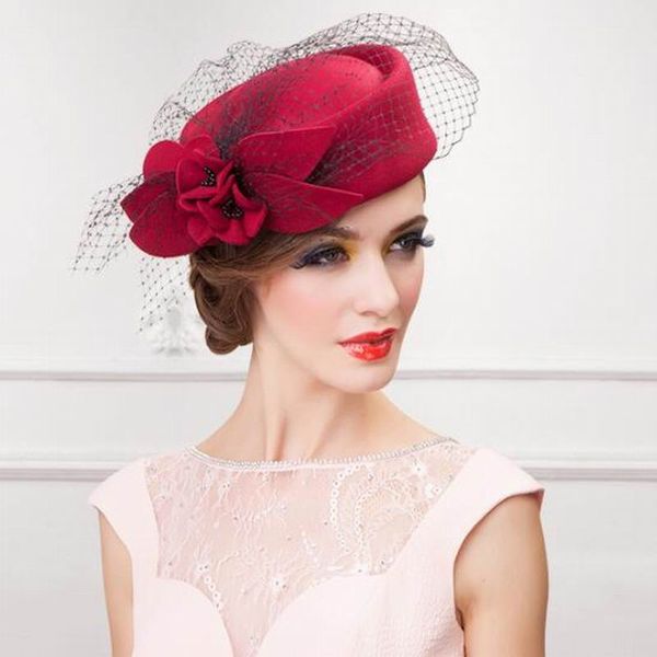 womens hat cap fedoras dress fascinator wool felt pillbox hat party wedding bow veil, Blue;gray
womens hat cap fedoras dress fascinator wool felt pillbox hat party wedding bow veil, Blue;gray