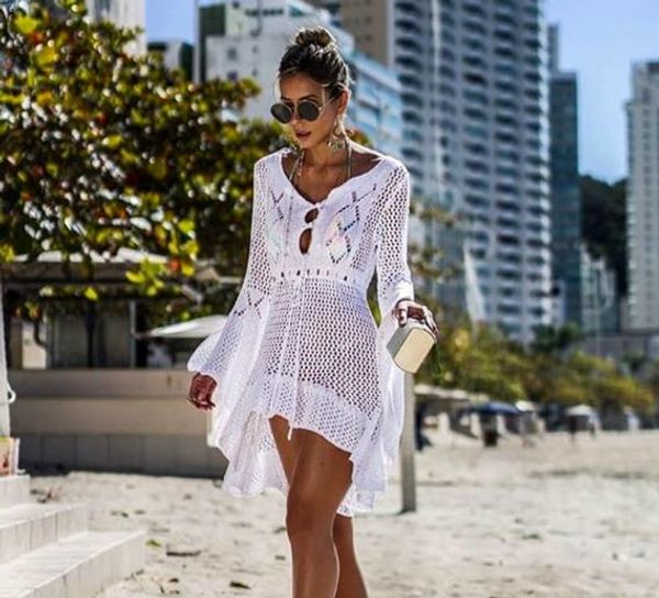 womens designer dress women beach cover ups dress cloak knitted hollow out holiday dress vestidoes females clothing, Black;gray
womens designer dress women beach cover ups dress cloak knitted hollow out holiday dress vestidoes females clothing, Black;gray