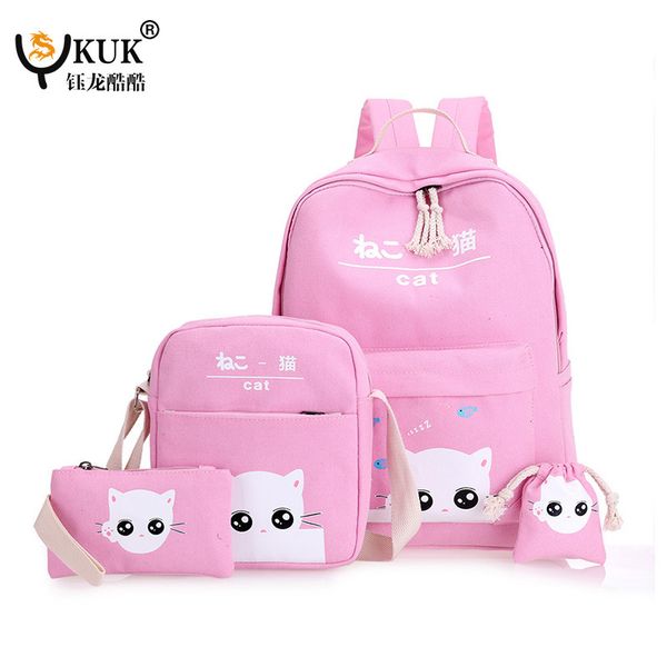 trendy fashion 5 pcs/set school backpacks children student school bag ebg wholesale 2017 korean-style cute japanese cat
trendy fashion 5 pcs/set school backpacks children student school bag ebg wholesale 2017 korean-style cute japanese cat