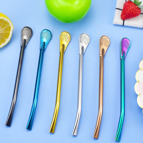 the latest 175mm size stainless steel 304 material creative filter straw spoon, coffee stirring, stainless steel straw spoon to replace the
the latest 175mm size stainless steel 304 material creative filter straw spoon, coffee stirring, stainless steel straw spoon to replace the