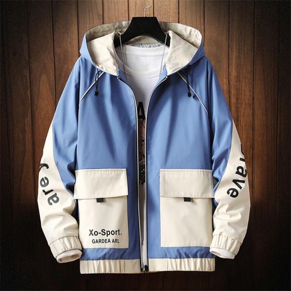 autumn fashion jacket men casual patchwork hooded male jackets brand hip hop zipper jacket mens windbreake outerwear streetwear, Black;brown
autumn fashion jacket men casual patchwork hooded male jackets brand hip hop zipper jacket mens windbreake outerwear streetwear, Black;brown
