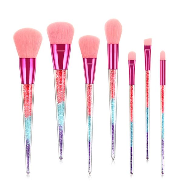7pcs crystal pink transparent and handle purple tube eye makeup brush set blooming outline tool to create a refined look #lr1
7pcs crystal pink transparent and handle purple tube eye makeup brush set blooming outline tool to create a refined look #lr1