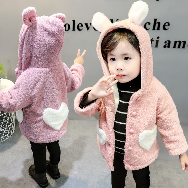baby girls cute jackets autumn winter infant kids ear hooded warm coat newborn fur parka coats clothes for girls 1 2 3 4 years, Blue;gray
baby girls cute jackets autumn winter infant kids ear hooded warm coat newborn fur parka coats clothes for girls 1 2 3 4 years, Blue;gray