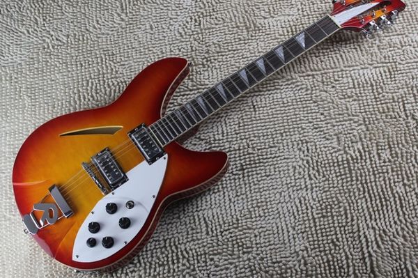 custom rick 360/12 electric guitar,basswood body,male neck,rosewood freboard,cherry sunburst guitar,r tailpiece,12 strings
custom rick 360/12 electric guitar,basswood body,male neck,rosewood freboard,cherry sunburst guitar,r tailpiece,12 strings