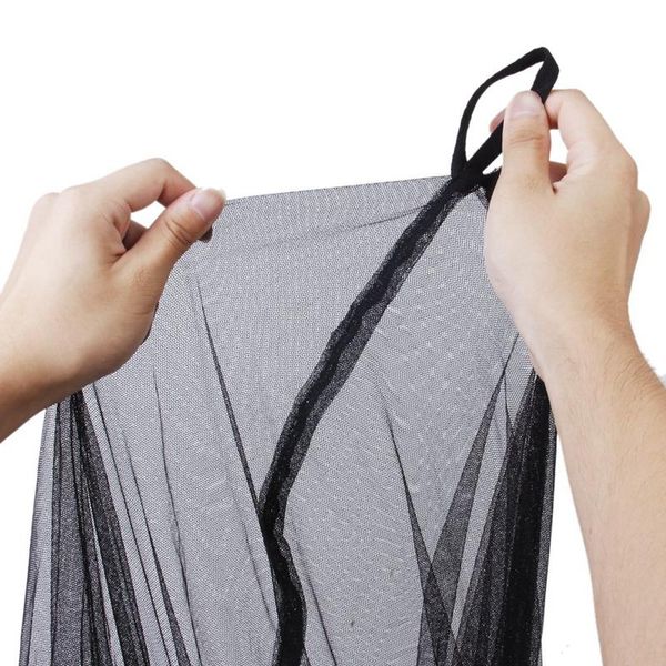 4-corner bed netting canopy mosquito net for queen/king sized bed 190*210*240cm (black
4-corner bed netting canopy mosquito net for queen/king sized bed 190*210*240cm (black
