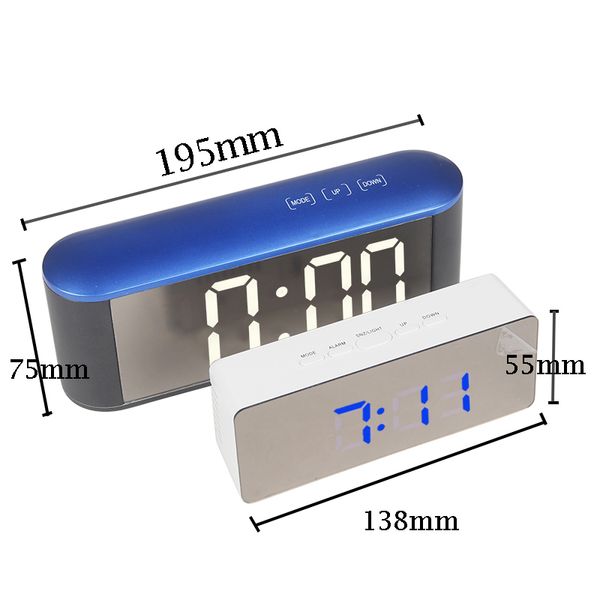 new зеркало led часы будильник snooze night электронный despertador цифровой настольные часы настольный термометр домашнее украшение
new зеркало led часы будильник snooze night электронный despertador цифровой настольные часы настольный термометр домашнее украшение