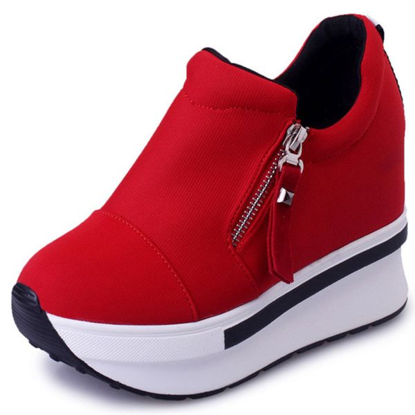 Wedges Women Boots 2019 Platform Shoes Woman Creepers Slip On Ankle Boots Fashion Flats Casual Women Shoes, Black
Wedges Women Boots 2019 Platform Shoes Woman Creepers Slip On Ankle Boots Fashion Flats Casual Women Shoes, Black
