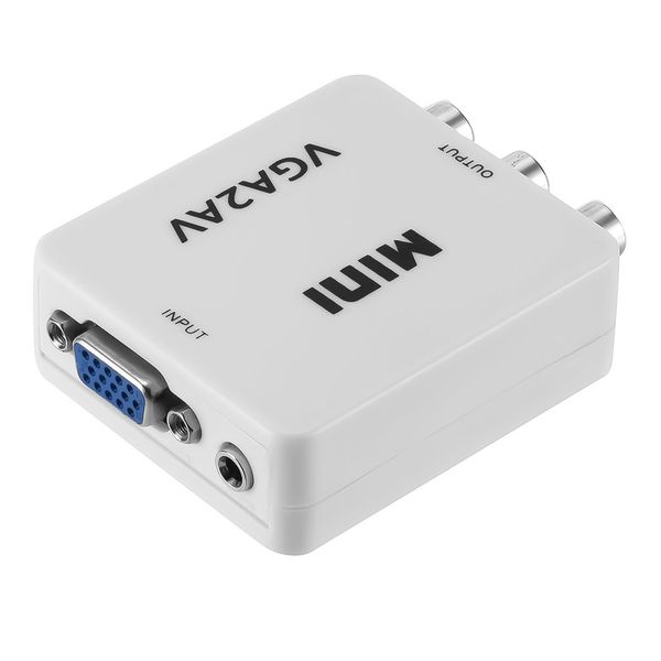 1080p hdmi mini vga to rca av composite adapter converter with 3.5mm audio vga2av / cvbs + audio pc to hdtv monitor converter
1080p hdmi mini vga to rca av composite adapter converter with 3.5mm audio vga2av / cvbs + audio pc to hdtv monitor converter