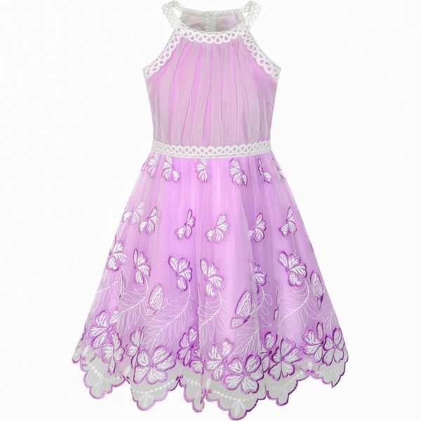 girls dress purple butterfly embroidered halter dress party 2020 summer princess wedding dresses girl clothes pageant sundress t200229, Red;yellow
girls dress purple butterfly embroidered halter dress party 2020 summer princess wedding dresses girl clothes pageant sundress t200229, Red;yellow