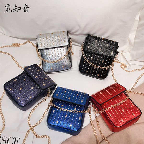 5 colors factory outlet small women bag fashion handbag mini rivet shoulder bag women messenger 2019 fashion
5 colors factory outlet small women bag fashion handbag mini rivet shoulder bag women messenger 2019 fashion