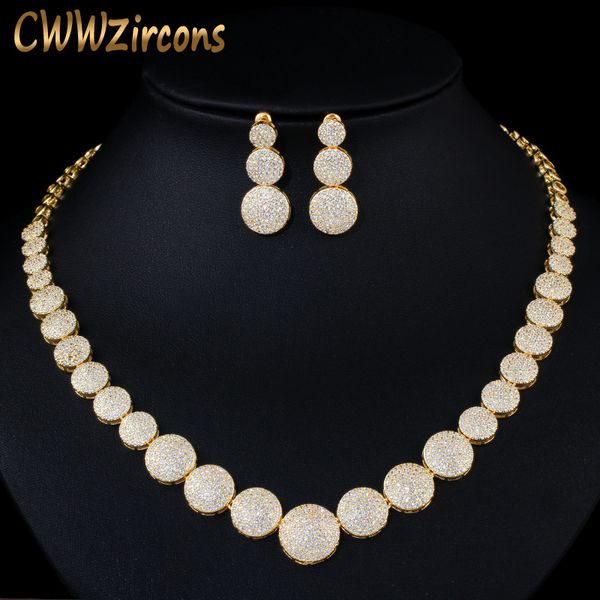 cwwzircons glitter yellow gold african nigerian cubic zirconia women wedding party necklace jewelry set for brides t365, Slivery;golden
cwwzircons glitter yellow gold african nigerian cubic zirconia women wedding party necklace jewelry set for brides t365, Slivery;golden