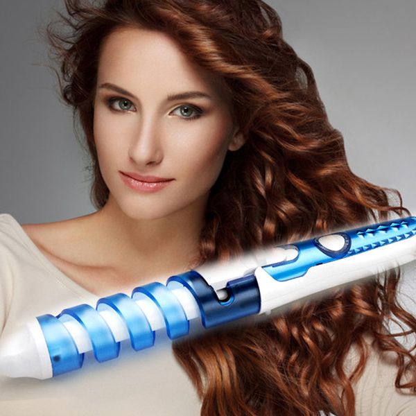 2019 new electric magic spiral curling iron hair curler ceramic barrel professional wave hair styler styling tools
2019 new electric magic spiral curling iron hair curler ceramic barrel professional wave hair styler styling tools