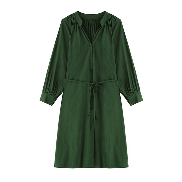 2019 new autumn women dress slim long in dresses black dark green f7738, Black;gray
2019 new autumn women dress slim long in dresses black dark green f7738, Black;gray