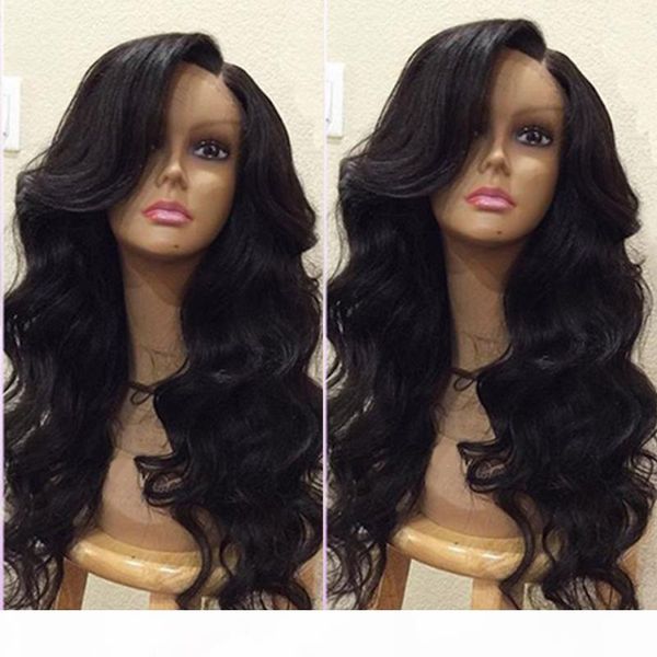 body wave indian remy lace front wig side part bleached knots preplucked full lace human hair wigs wig body wave with baby hair, Black;brown 
body wave indian remy lace front wig side part bleached knots preplucked full lace human hair wigs wig body wave with baby hair, Black;brown