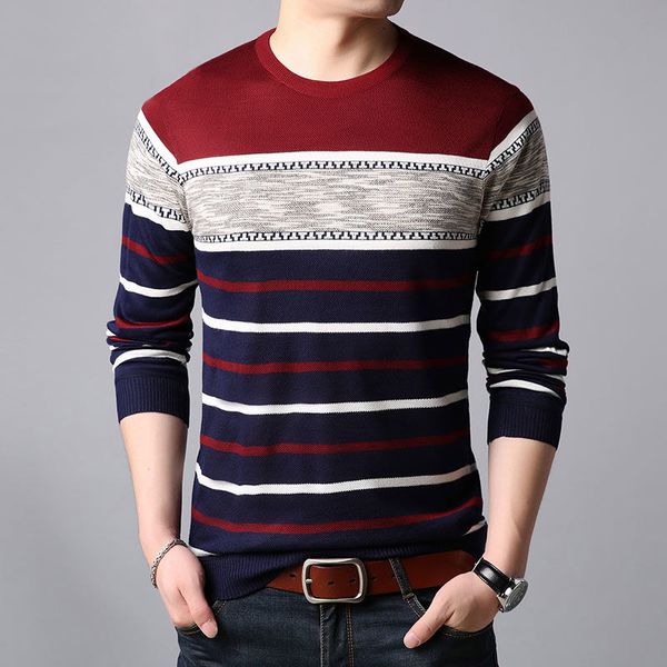 autumn stirped knitted sweaters fashion simple mens long sleeve pullovers 2019 casual basic high street kpop sweaters homme, White;black
autumn stirped knitted sweaters fashion simple mens long sleeve pullovers 2019 casual basic high street kpop sweaters homme, White;black