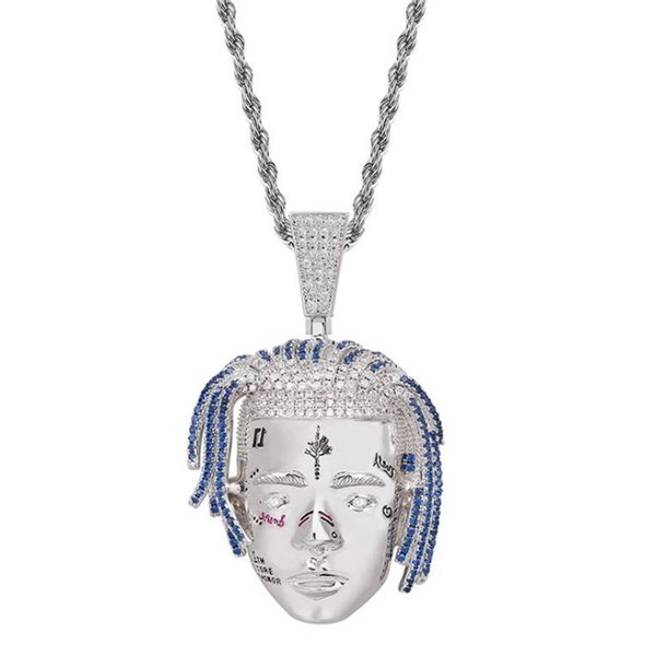 2019 Hot Hip Hop Jewelry Rapper Exquisite Xxxtentacion Pendant Chain Necklace Cubic Zirconia Iced Out Necklace for Men Women 2 Colors M070F
2019 Hot Hip Hop Jewelry Rapper Exquisite Xxxtentacion Pendant Chain Necklace Cubic Zirconia Iced Out Necklace for Men Women 2 Colors M070F