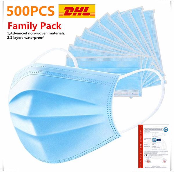 500pcs dhl in stock anti fog face mask 3 layer dust mouth masks cover 3-ply non-woven disposable dust mask soft breathable disposable mask, Silver
500pcs dhl in stock anti fog face mask 3 layer dust mouth masks cover 3-ply non-woven disposable dust mask soft breathable disposable mask, Silver