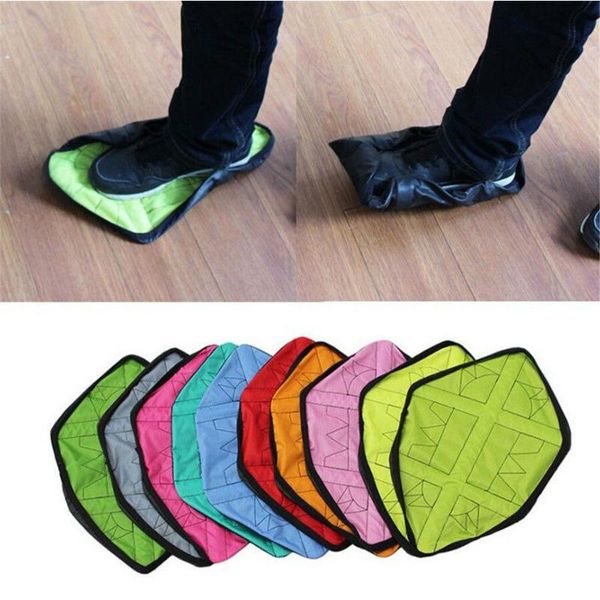 1pair 2018 new step in sock reusable shoe cover one step hand sock shoe covers durable portable automatic covers
1pair 2018 new step in sock reusable shoe cover one step hand sock shoe covers durable portable automatic covers