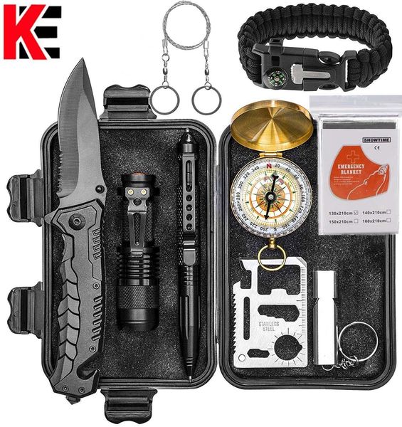 multi tools survival kit set outdoor camping travel survival tool first aid sos edc emergency folding knife survival pen blanket
multi tools survival kit set outdoor camping travel survival tool first aid sos edc emergency folding knife survival pen blanket