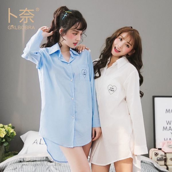 spring and autumn cardigan long sleeve square collar loose home wear women's simple pocket pajamas, Blue;gray
spring and autumn cardigan long sleeve square collar loose home wear women's simple pocket pajamas, Blue;gray