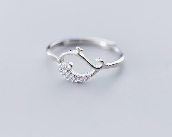 size6.5-size6.75 real.925 sterling silver fine crystals sea animal dophine whale ring adjust gtlj1682, Golden;silver
size6.5-size6.75 real.925 sterling silver fine crystals sea animal dophine whale ring adjust gtlj1682, Golden;silver