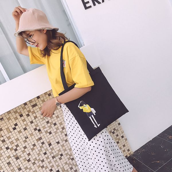 women canvas shoulder bags cartoon printing characters casual girls handbags wild fashion students shopping bag casual tote
women canvas shoulder bags cartoon printing characters casual girls handbags wild fashion students shopping bag casual tote