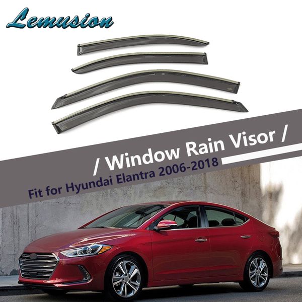 4pcs smoke window rain visor for hyundai elantra 2006-2018 styling abs vent sun deflectors guard car accessories
4pcs smoke window rain visor for hyundai elantra 2006-2018 styling abs vent sun deflectors guard car accessories