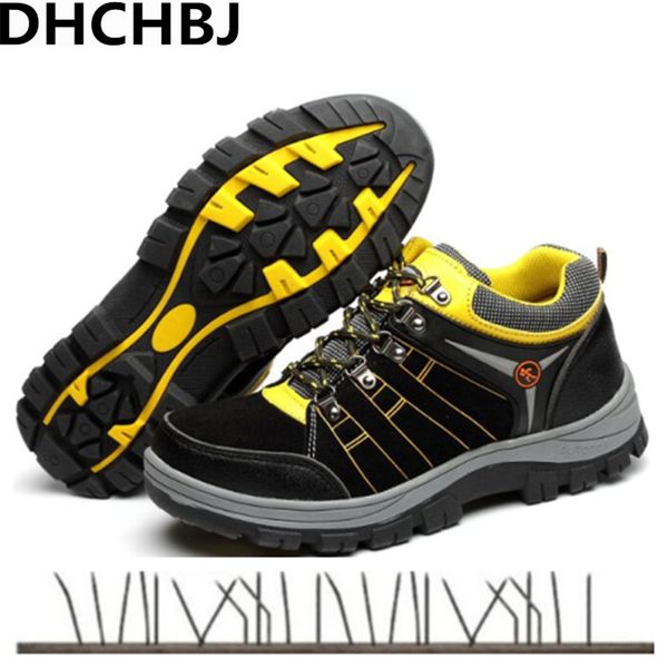 plus size men steel toe caps work safety shoes cow suede leather security tooling boots protective footwear non-slip platform, Black
plus size men steel toe caps work safety shoes cow suede leather security tooling boots protective footwear non-slip platform, Black