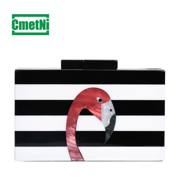 fashion lady messenger bag bright black and white striped acrylic messenger bag clutch
fashion lady messenger bag bright black and white striped acrylic messenger bag clutch