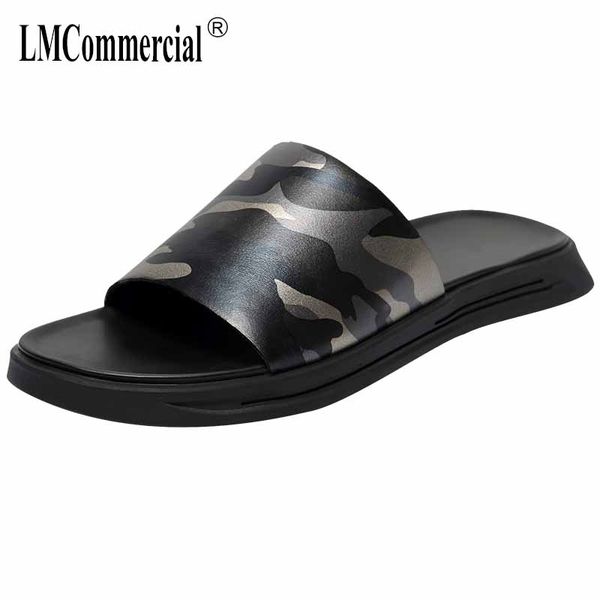 2018 summer genuine leather sandals camouflage sneakers men slippers flip flops casual shoes beach outdoor anti-skid cowhide, Black
2018 summer genuine leather sandals camouflage sneakers men slippers flip flops casual shoes beach outdoor anti-skid cowhide, Black