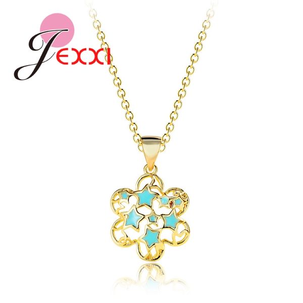 jexxi 24k gold new design hollow pendant with light blue enamel stars 925 necklace women wedding sterling silver jewelry
jexxi 24k gold new design hollow pendant with light blue enamel stars 925 necklace women wedding sterling silver jewelry